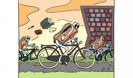 自行车的小故事漫画,小自行车手的大冒险